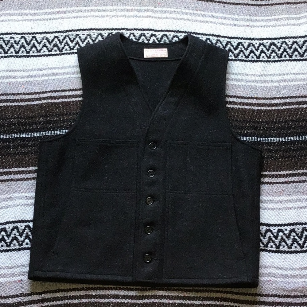 Filson 100% Mackinaw Wool Vest